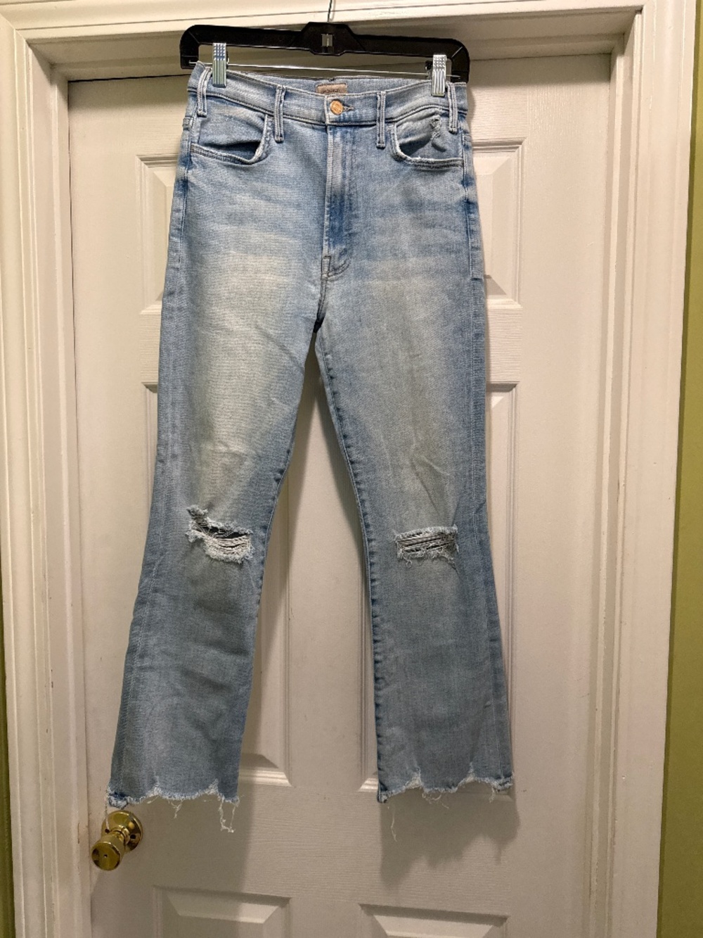 Mother The Hustler Ankle Chew Petal Plucker - size 28